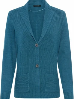 Olsen Blazer*Damen Blazer blau uni