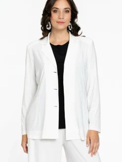 YOEK Blazer*Damen Blazer ecru uni
