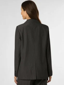IPURI Blazer*Damen Blazer grau gestreift
