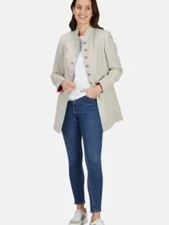 White Label Blazer*Damen Blazer beige uni