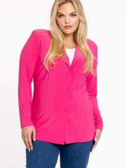 YOEK Blazer*Damen Blazer pink uni