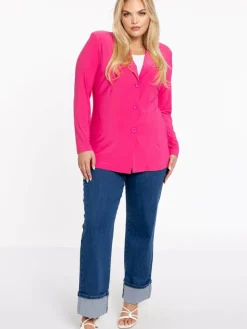 YOEK Blazer*Damen Blazer pink uni