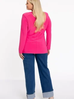 YOEK Blazer*Damen Blazer pink uni