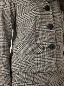 Betty Barclay Blazer*Damen Blazer schwarz weiß gemustert