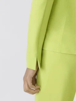 Oui Blazer*Damen Blazer grün uni