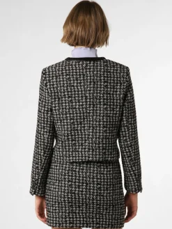 The Kooples Blazer*Damen Blazer schwarz weiß gemustert