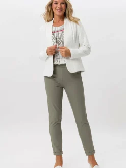 Frank Walder Blazer*Damen Blazer ecru weiß uni