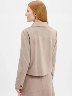 s.Oliver BLACK LABEL Blazer*Damen Blazer taupe uni