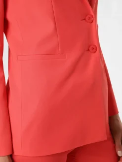 comma Blazer*Damen Blazer koralle uni