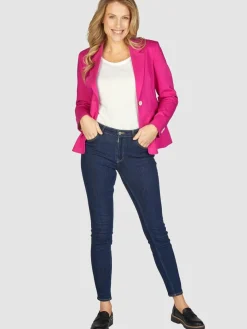 White Label Blazer*Damen Blazer pink uni