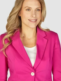 White Label Blazer*Damen Blazer pink uni
