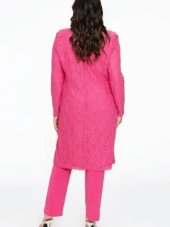 YOEK Blazer*Damen Blazer pink bedruckt