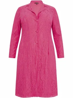 YOEK Blazer*Damen Blazer pink bedruckt