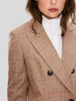 Marc Cain Blazer*Damen Blazer braun gemustert