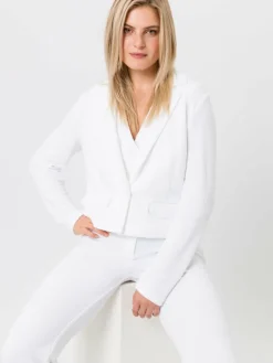 TUZZI Blazer*Damen Blazer weiß uni