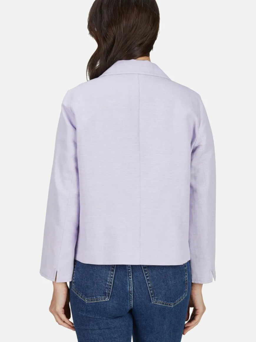 White Label Blazer*Damen Blazer lila uni