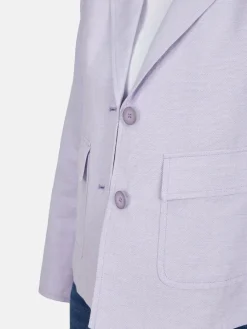 White Label Blazer*Damen Blazer lila uni