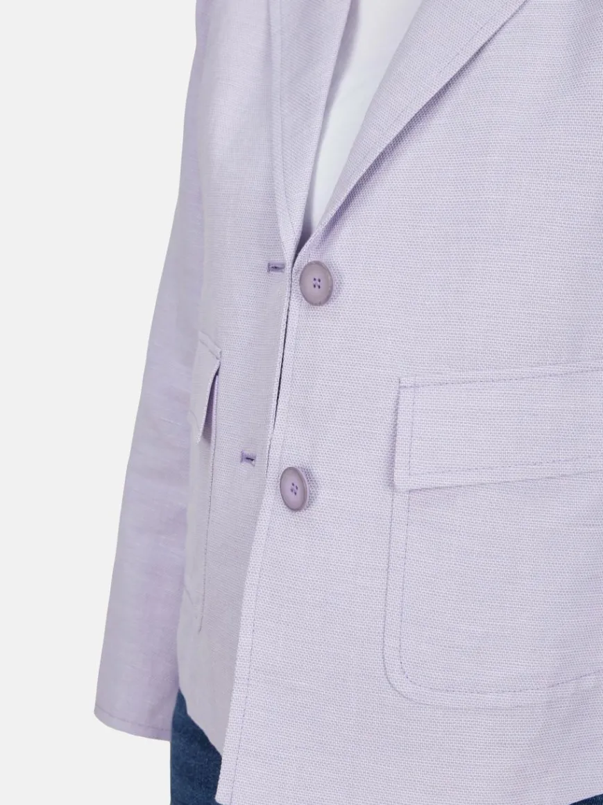 White Label Blazer*Damen Blazer lila uni