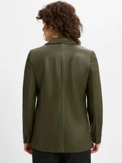 comma casual identity Blazer*Damen Blazer oliv uni