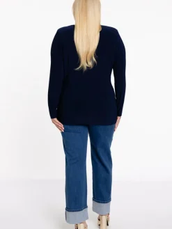 YOEK Blazer*Damen Blazer blau uni