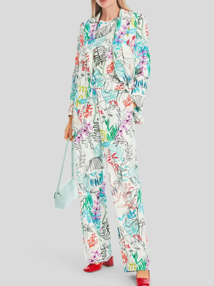 Marc Cain Blazer*Damen Blazer mehrfarbig gemustert