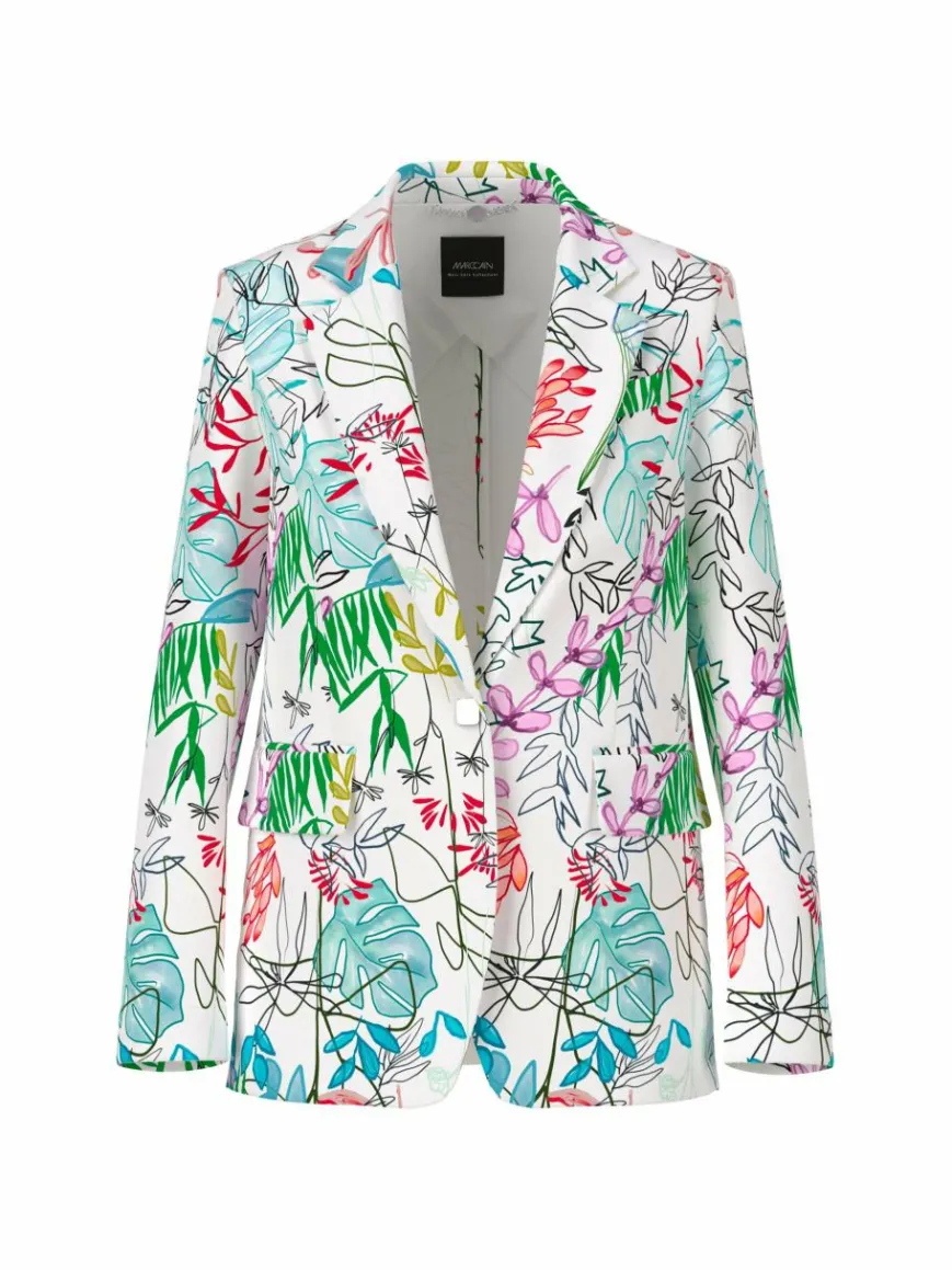 Marc Cain Blazer*Damen Blazer mehrfarbig gemustert