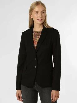 Betty & Co Blazer*Damen Blazer schwarz uni