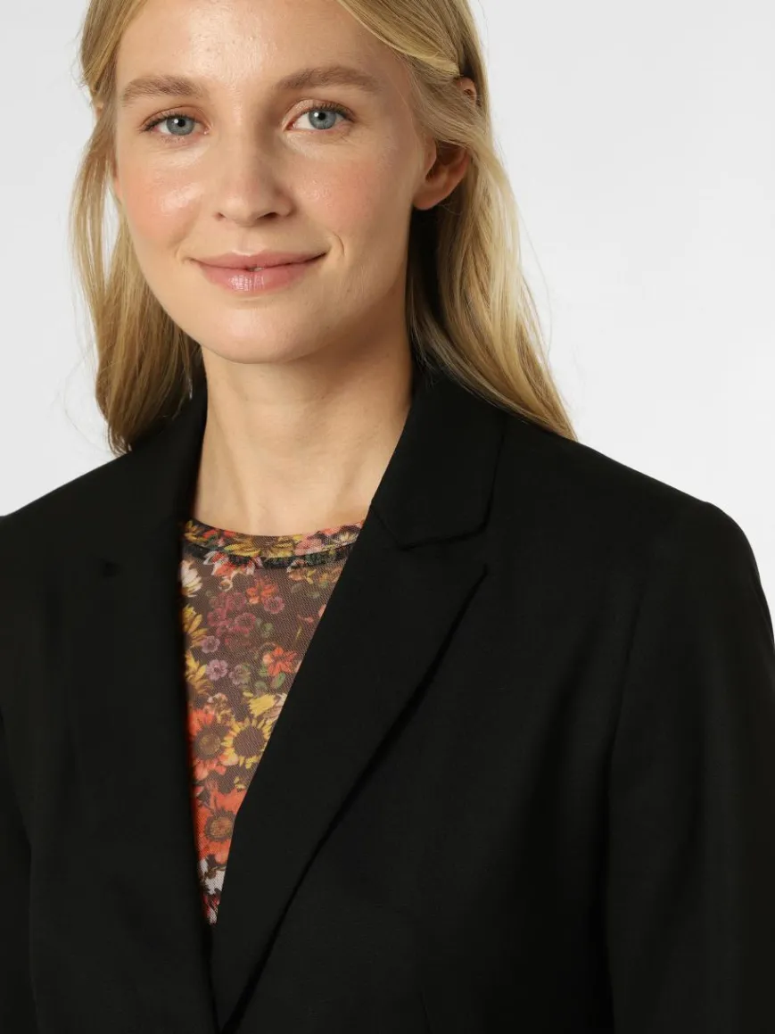 Betty & Co Blazer*Damen Blazer schwarz uni
