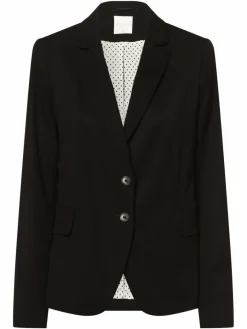 Betty & Co Blazer*Damen Blazer schwarz uni