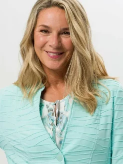 Frank Walder Blazer*Damen Blazer grün uni