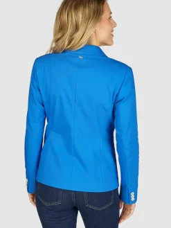 White Label Blazer*Damen Blazer blau uni