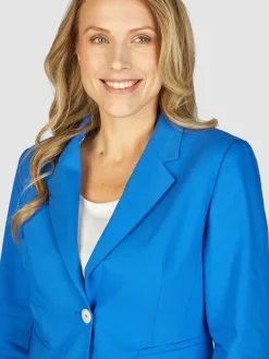 White Label Blazer*Damen Blazer blau uni