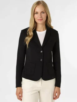 Marc Cain Essentials Blazer*Damen Blazer schwarz uni