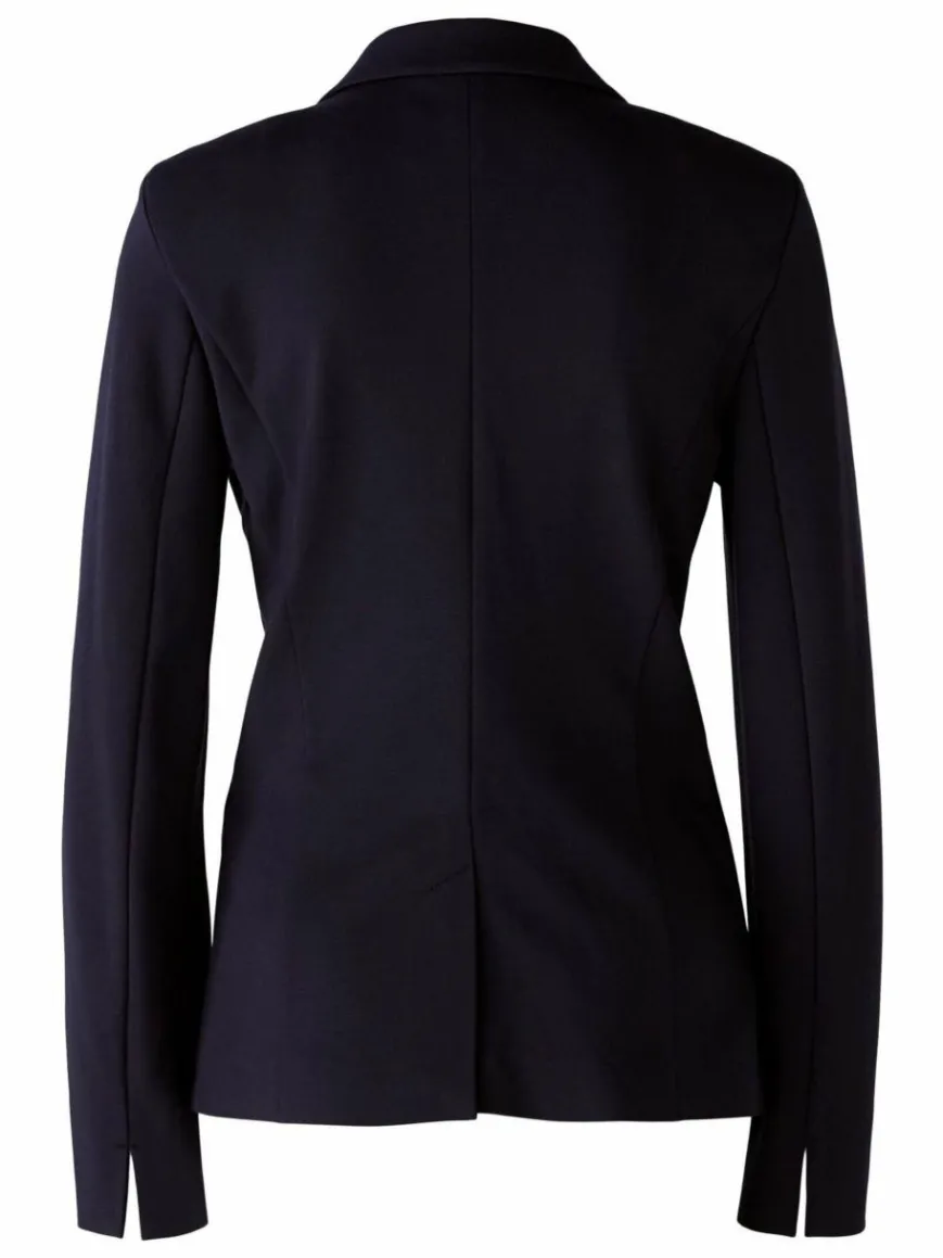 Oui Blazer*Damen Blazer blau uni