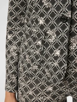 Marc Cain Sports Blazer*Damen Blazer schwarz weiß gemustert