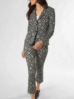 Marc Cain Sports Blazer*Damen Blazer schwarz weiß gemustert