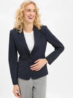 HUGO Blazer*Damen Blazer - Aredana marine uni