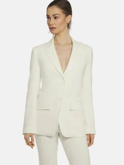 Nicowa Blazer*Damen Blazer - CARIWO weiß uni