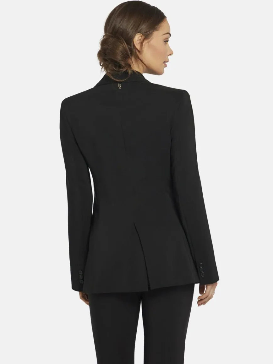 Nicowa Blazer*Damen Blazer - CARIWO schwarz uni