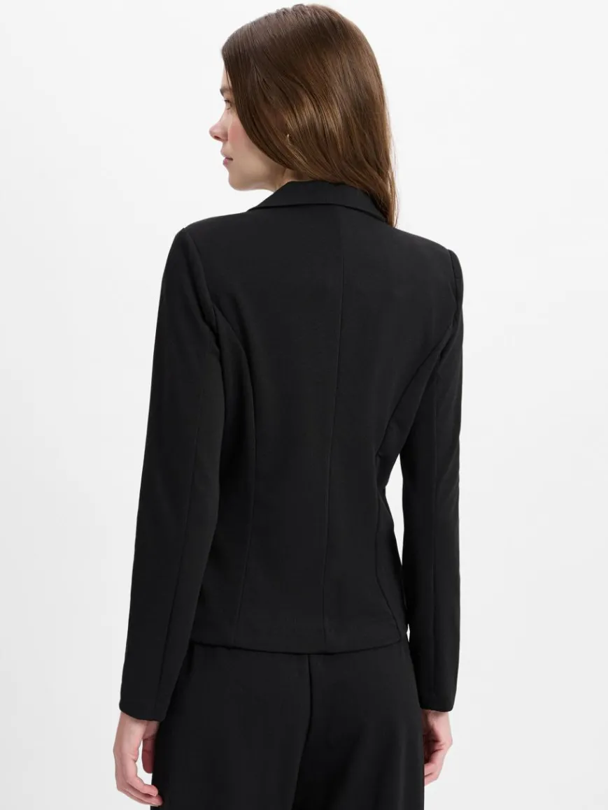 soyaconcept® Blazer*Damen Blazer - Daniela 1 schwarz uni
