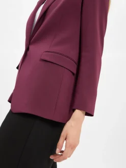 BOSS Blazer*Damen Blazer - Jocaluah aubergine uni