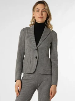 BOSS Blazer*Damen Blazer - Jonalahra schwarz weiß gemustert