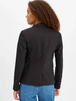 MOS MOSH Blazer*Damen Blazer - MMBlake Night schwarz uni