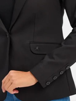 MOS MOSH Blazer*Damen Blazer - MMBlake Night schwarz uni