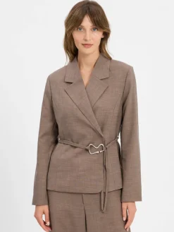 mbyM Blazer*Damen Blazer - Moniq melange meliert