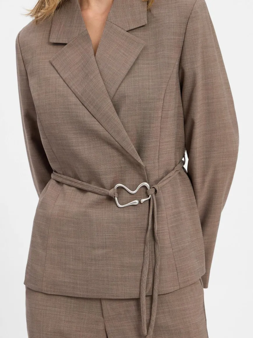 mbyM Blazer*Damen Blazer - Moniq melange meliert