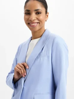 Weekend Max Mara Blazer*Damen Blazer - Quito hellblau uni