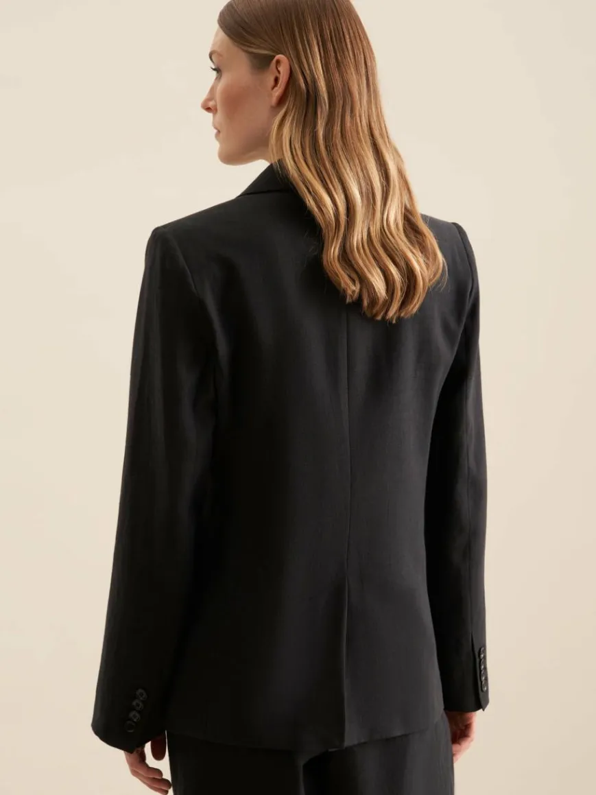 Seidensticker Blazer*Damen Blazer - Uni schwarz uni