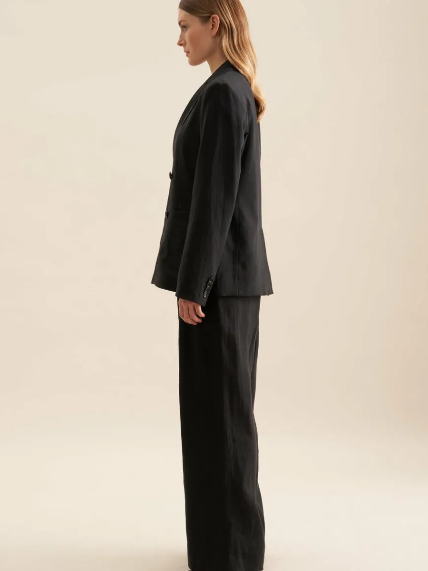 Seidensticker Blazer*Damen Blazer - Uni schwarz uni