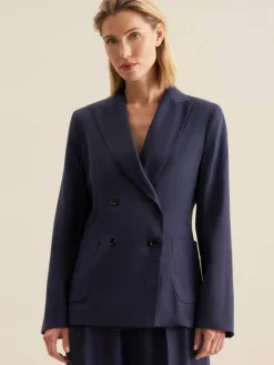 Seidensticker Blazer*Damen Blazer - Uni blau uni